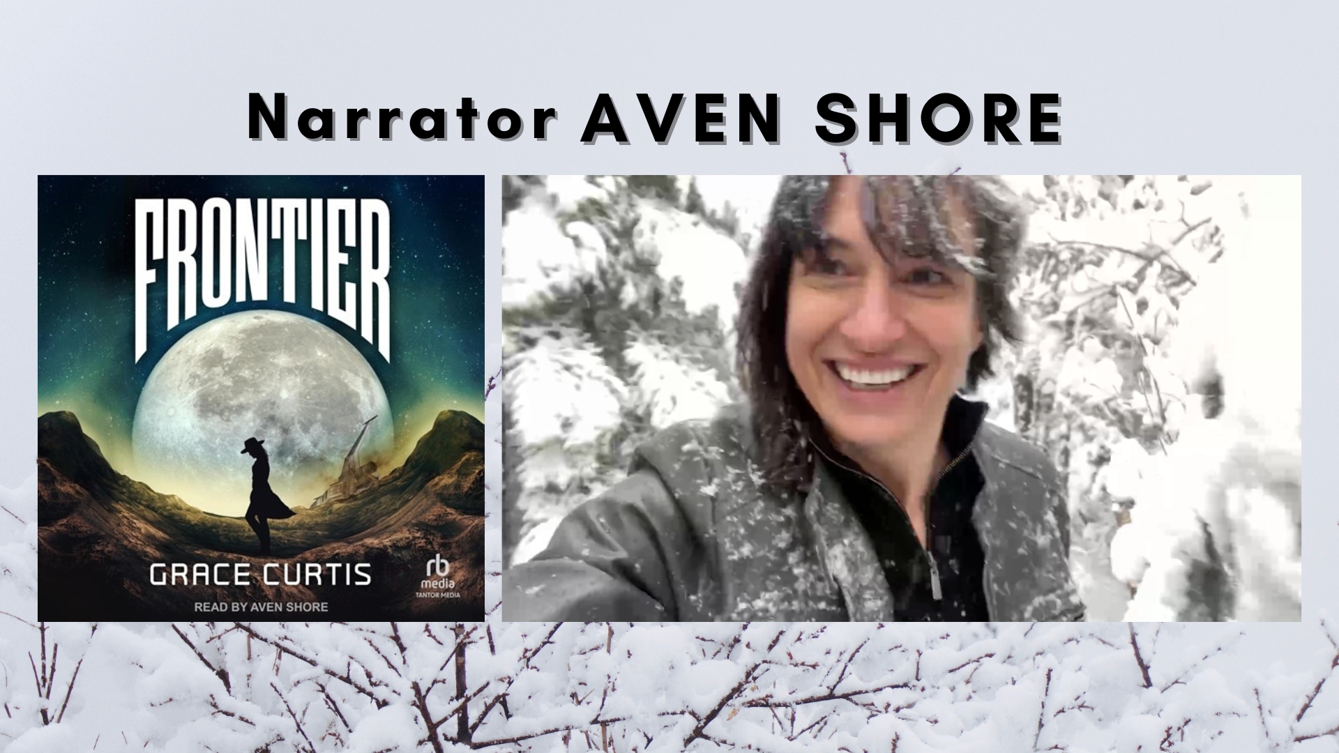 AudioFile Magazine Narrator Aven Shore on performing FRONTIER